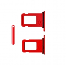 Bandeja SIM roja para iPhone XR A2105