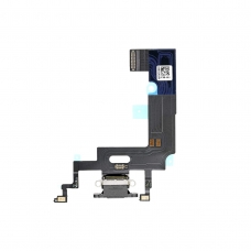 Flex con conector de carga datos y accesorios lightning negro y micrófono para iPhone XR A2105 original