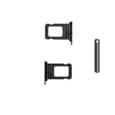 Bandeja SIM negra para iPhone XS MAX A2101