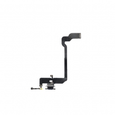 Flex con conector de carga datos y accesorios lightning negro y micrófono para iPhone XS A2097 original desmontaje