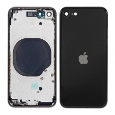 Chasis negro sin piezas para iPhone SE 2020