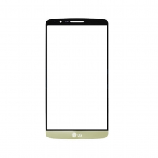 Cristal de pantalla para LG Optimus G3 D855 dorada
