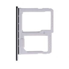 Bandeja SIM+Micro SD negra para LG G6 H870 