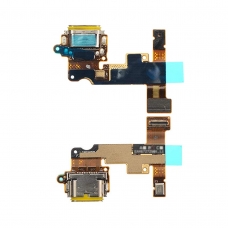 Flex con conector de carga USB Tipo C y micrófono para LG G6 H870