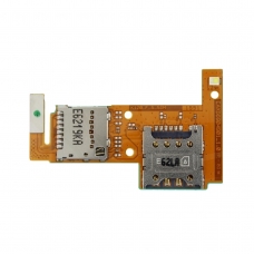 Flex con lector SIM y Micro SD para LG K4 K120E/K120