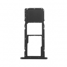 Bandeja Single SIM para LG K51S negra 