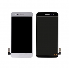 Pantalla completa  para LG K8 2017 M200 plateada