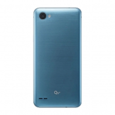 Tapa trasera azul con lente para LG Q6/Q6 PLUS Q6+