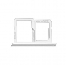 Bandeja SIM+Micro SD blanca para LG X Power K220