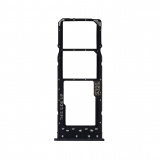 Bandeja SIM para Motorola Moto E22 negra