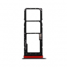 Bandeja SIM para Motorola Moto E30/E40 negra