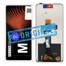 Pantalla completa para Motorola Moto E32/E32s/G22/E22S negra original(Service Pack) EU