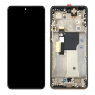 Pantalla completa con marco para Motorola Edge 40 Neo XT2307 peach fuzz/naranja original