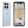 Pantalla completa con marco para Motorola Moto Edge 70 Fusion Pantone Country Air/azul claro original