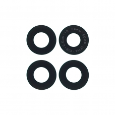 Set de lentes de cámara trasera para Motorola Edge 60 Pro(4Pcs)