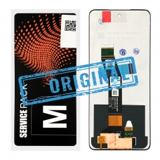 Pantalla completa para Motorola Moto G04/G24 XT2423-1 negra original(Service Pack) EU