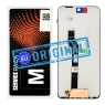 Pantalla completa para Motorola Moto G17/G17 Power negra(Service Pack) EU