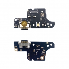 Placa auxiliar de carga con componentes para Moto G31 XT2173-3