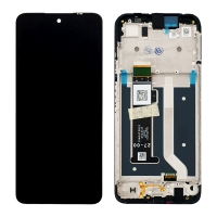 Pantalla completa con marco para Motorola Moto G34 5G XT2363-2 negra original