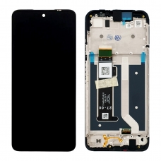 Pantalla completa con marco para Motorola Moto G34 5G XT2363-2 negra original