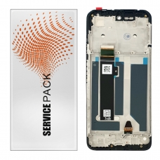 Pantalla completa con marco para Motorola Moto G34 5G negra