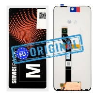 Pantalla completa para Motorola Moto G35 5G negra original(Service Pack) EU