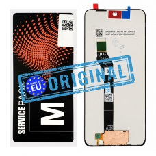 Pantalla completa para Motorola Moto G37/G37 Power negra original(Service Pack) EU