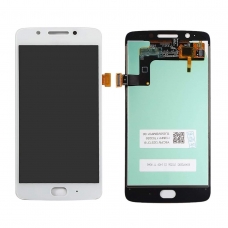 Pantalla completa para Motorola Moto G5 XT1676 blanca