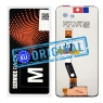 Pantalla completa para Motorola Moto G55 5G negra original(Service Pack) EU