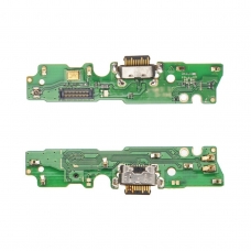 Placa auxiliar con conector de carga, datos y accesorios USB Tipo C para Motorola Moto G7 play XT1952