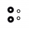 Set de lentes de cámara trasera para Motorola Moto G75 5G(4Pcs)