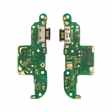 Placa auxiliar con conector de carga USB tipo C y micrófono para Motorola Moto G8 Power XT2041