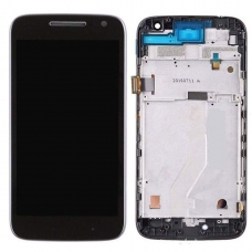 Pantalla completa con marco para Moto E4 Play XT1602/XT1603 negra