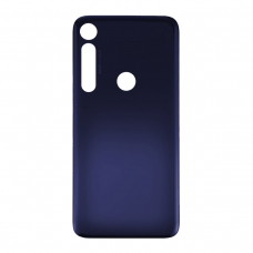 Tapa trasera azul para Moto G8 Plus