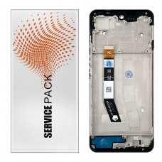 Pantalla completa con marco para Motorola Moto G14 negra original China