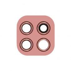 Lente de cámara trasera rosa para Moto G9 Play