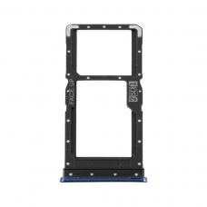 Bandeja SIM para Motorola Moto G9 Plus XT2087-1 azul