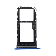 Bandeja SIM para Moto One Fusion XT2073-2 azul