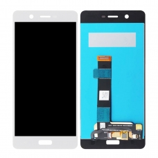 Pantalla completa original reparada para Nokia 5 TA-1053 DS blanca