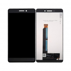 Pantalla completa original reparada para Nokia 6 negra