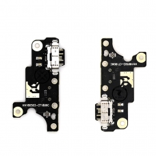 Placa auxiliar con micrófono  conector tipo-c de carga datos y accesorios Nokia 7 Plus