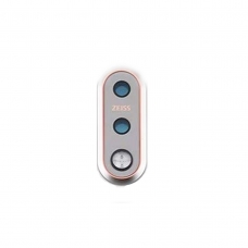Embellecedor de cámara trasera plateada para Nokia 7.1