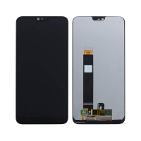 Pantalla completa original reparada para Nokia 7.1 negra