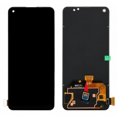 Pantalla completa para One Plus Nord 2 5G/1+Nord 2 5G negra OLED