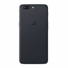 Tapa trasera negra con lente para OnePlus 5/1+5