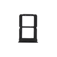 Bandeja de tarjeta Dual SIM negro para Oneplus 6/1+6