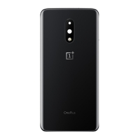 Tapa trasera negra con lente para OnePlus 7/1+7