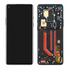 Pantalla completa con marco para OnePlus 8 Pro/1+8 Pro negra original