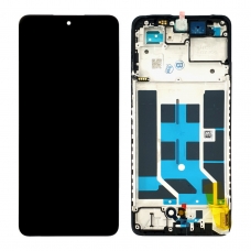 Pantalla completa con marco para Oneplus Nord CE 4 Lite 5G/1+Nord CE 4 Lite 5G negra original nueva