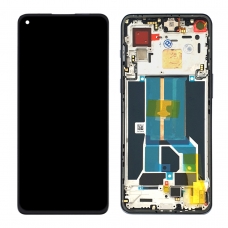 Pantalla completa con marco para Oneplus Nord 2T/1+Nord 2T negra original nueva
